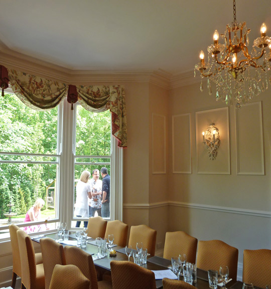 Business Away Days at Porland House, near Matlock Bath Derbyshire